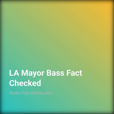 Radio Free Bartlesville